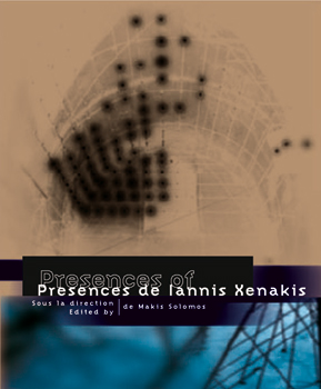 couverture Présences de Iannis Xenakis