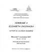 Hommage à Elisabeth Chojnacka: autour du clavecin moderne